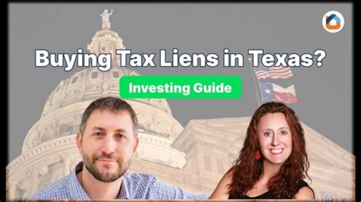 Are tax liens legal in Texas?