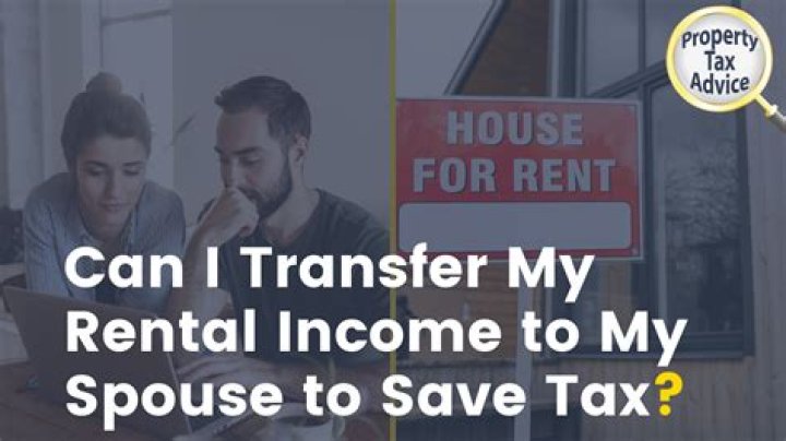 Can I assign rental income to spouse?