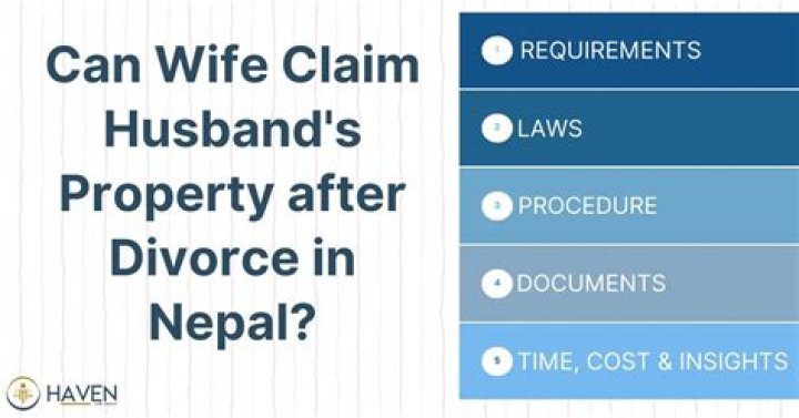 Can wife claim husbands property?