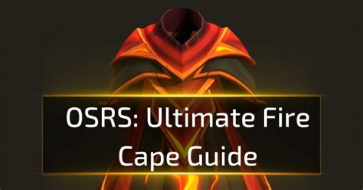 Can you buy the Fire cape Osrs?