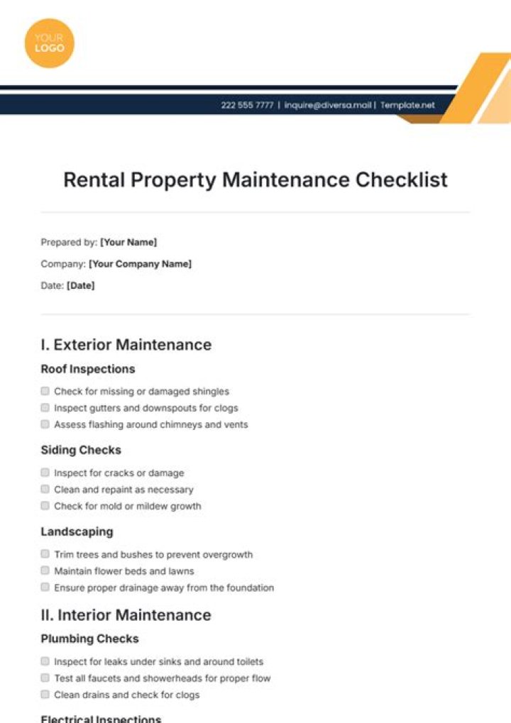 Can you claim maintenance on rental property?