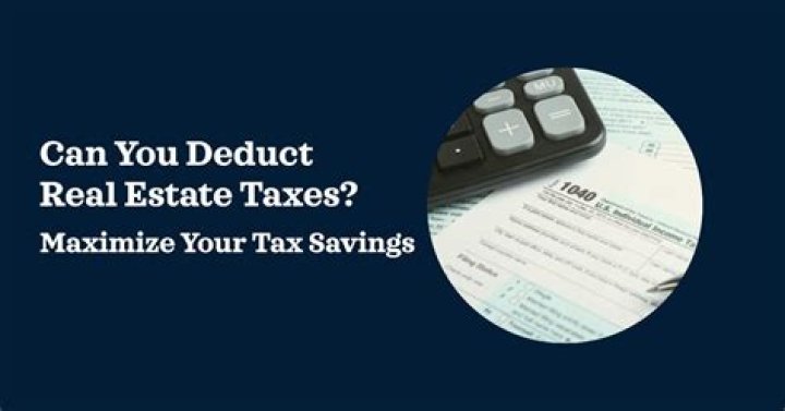 Can you deduct real estate taxes in Massachusetts?