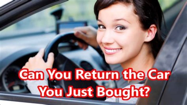 Can you resell a car you just bought?