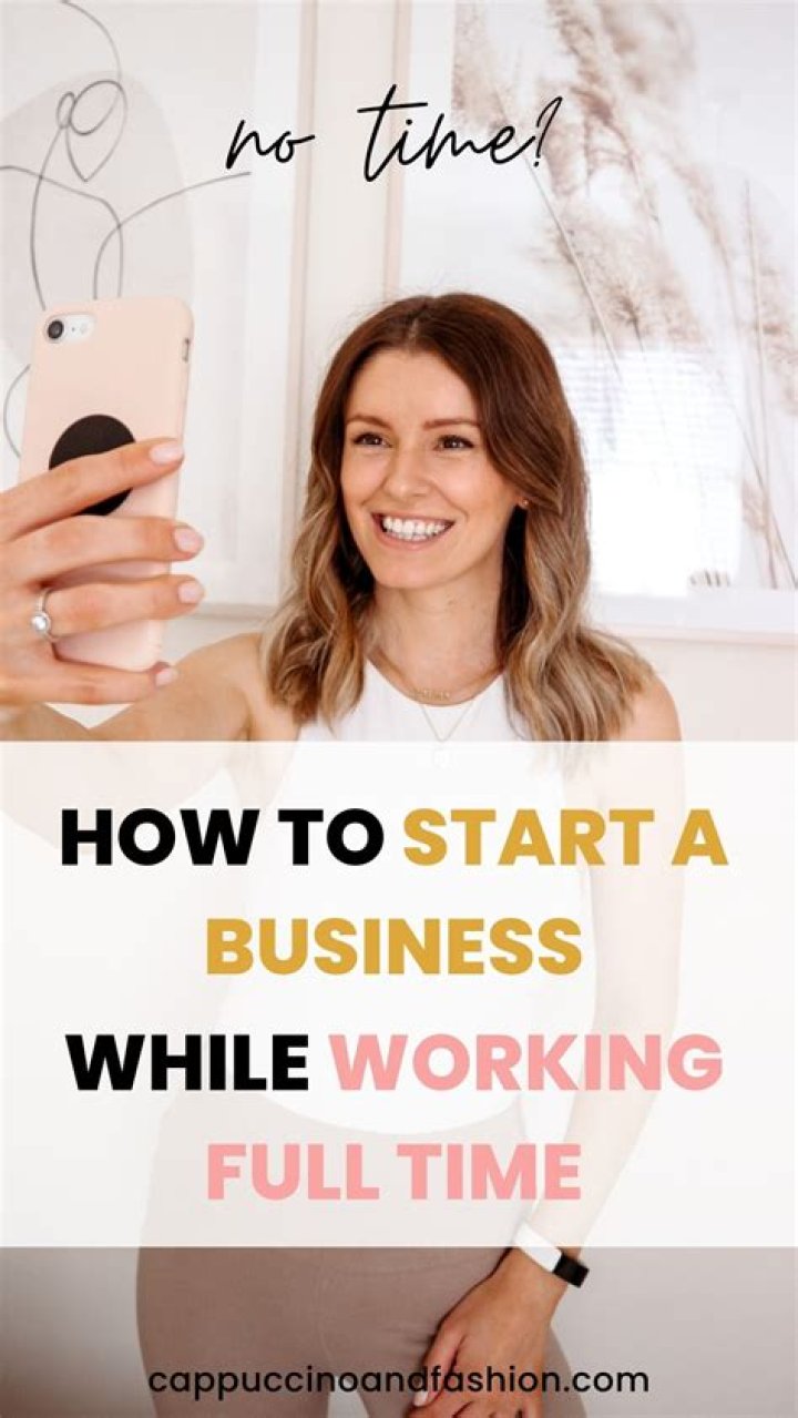 Can you start a side business while working full-time?