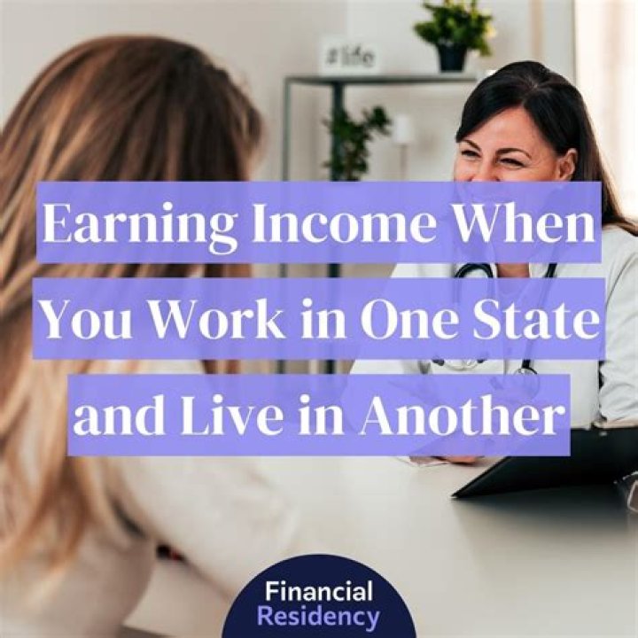 Can you work in one state and live in another?