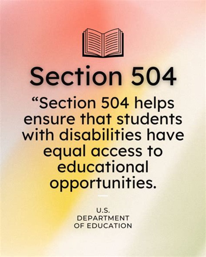Does section 504 apply to the federal government?