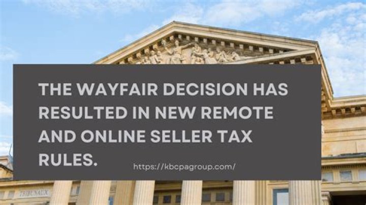 How did the wayfair decision alter the approach to sales tax nexus?
