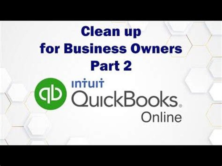 How do I clean up QuickBooks online?