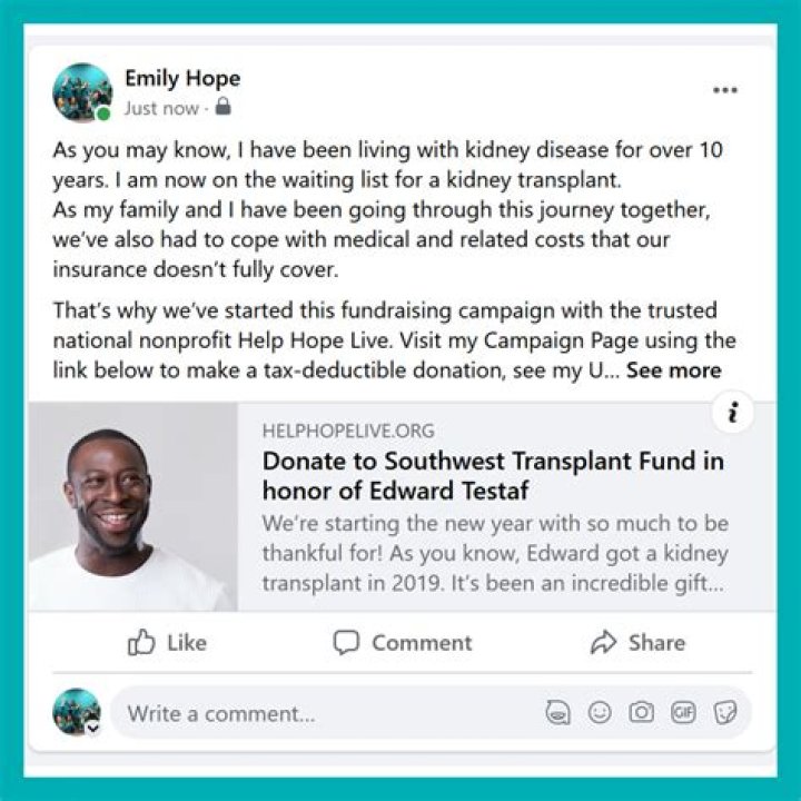 How do I create a personal fundraiser on Facebook?