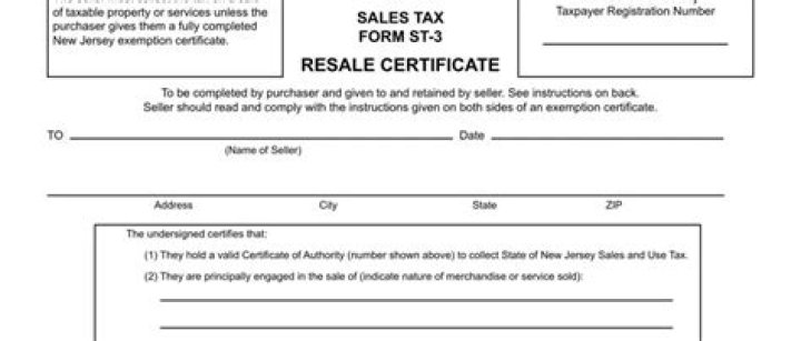 How do I fill out NJ ST-3?