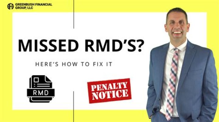 How do I fix my RMD botched?