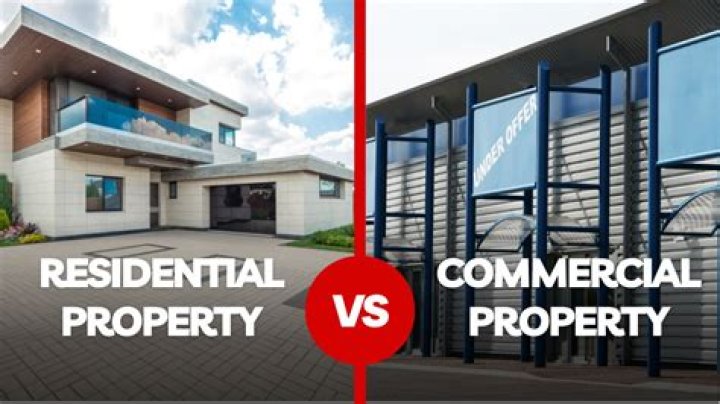 How do you buy a commercial and residential property?