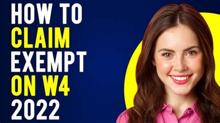 How do you know if you should claim exempt?