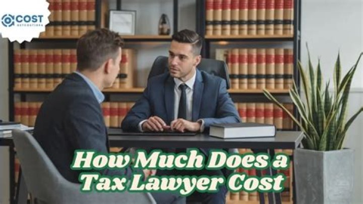 How much does a tax lawyer cost?