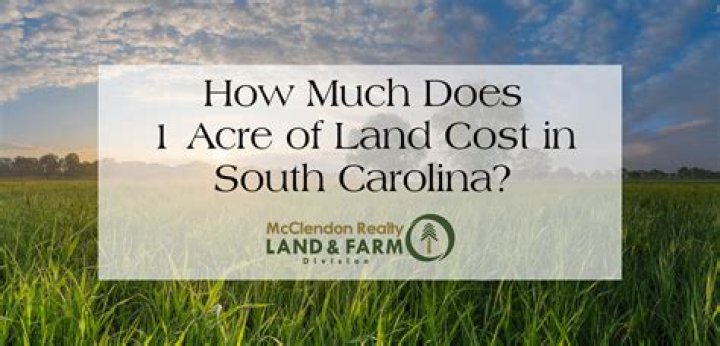 How much does an acre of land sell for in Mississippi?