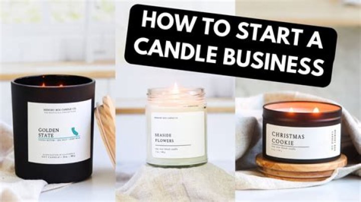 How much does it cost to start a candle business from home?