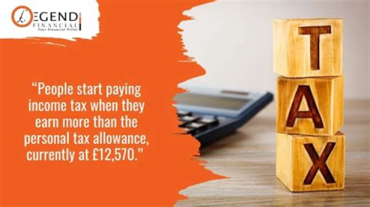 How much income can you have before paying tax?