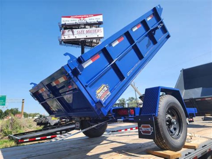 How much is a small dump trailer?