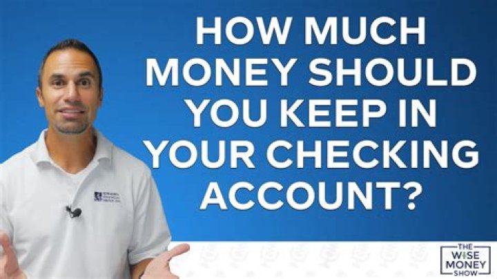How much money can you have in your checking account without being taxed?