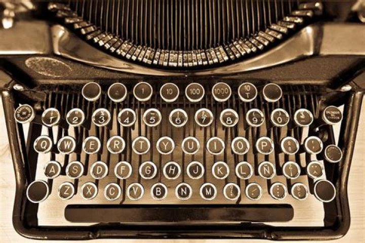 How old is a vintage typewriter?