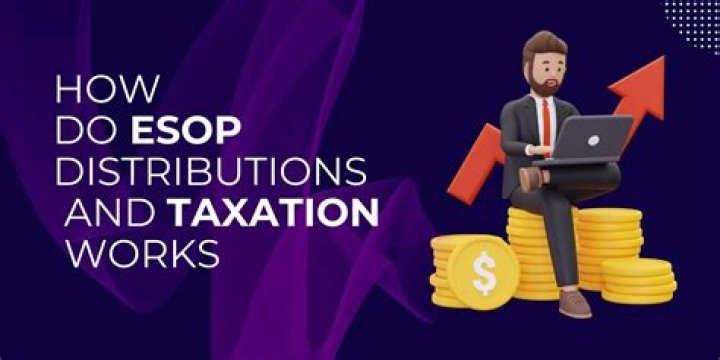 Is ESOP distribution taxable?