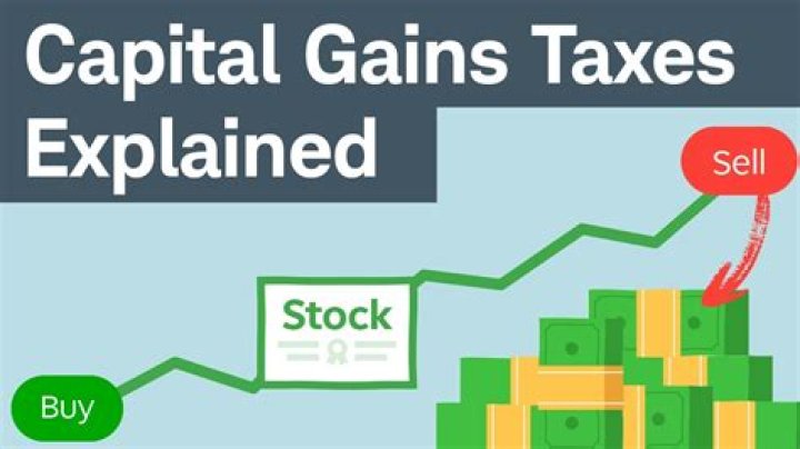 Is income tax paid on capital gains?