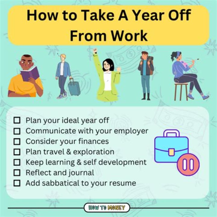 Is it possible to take a year off work?