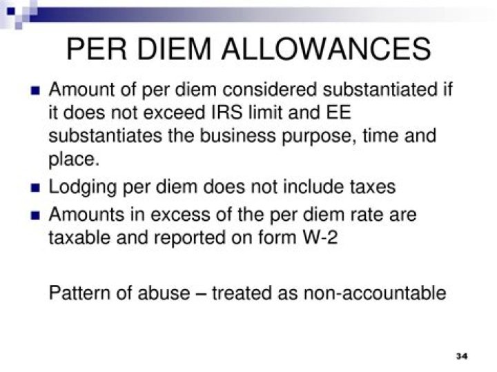 Is per diem taxable now?