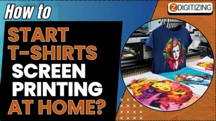 Is Screen Printing at Home Safe?