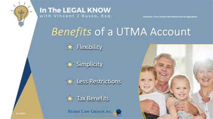 What age is UTMA for?
