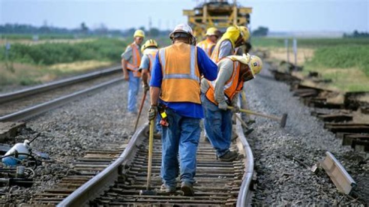 What are railroad track workers called?