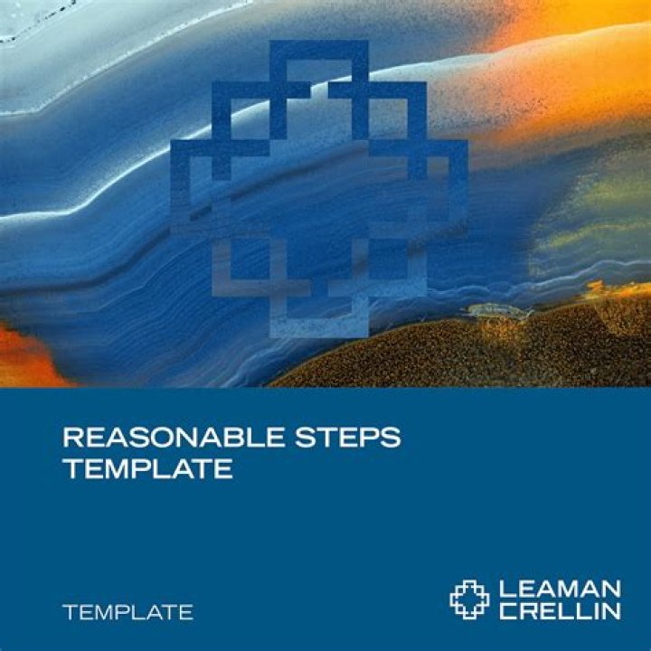 What are reasonable steps?