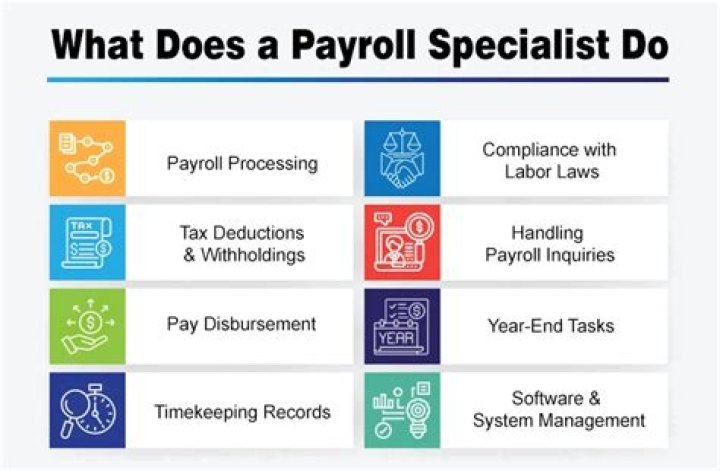 What does a payroll tax specialist do?