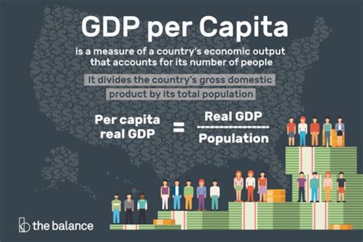 What does GDP per capita indicate?