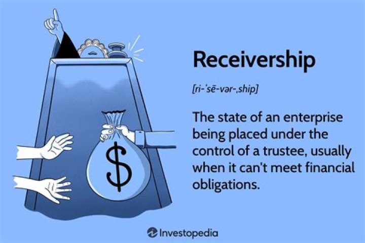 What happens to a business in receivership?
