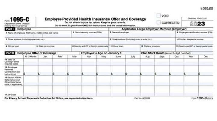 What if I received a 1095 C after I filed my taxes?