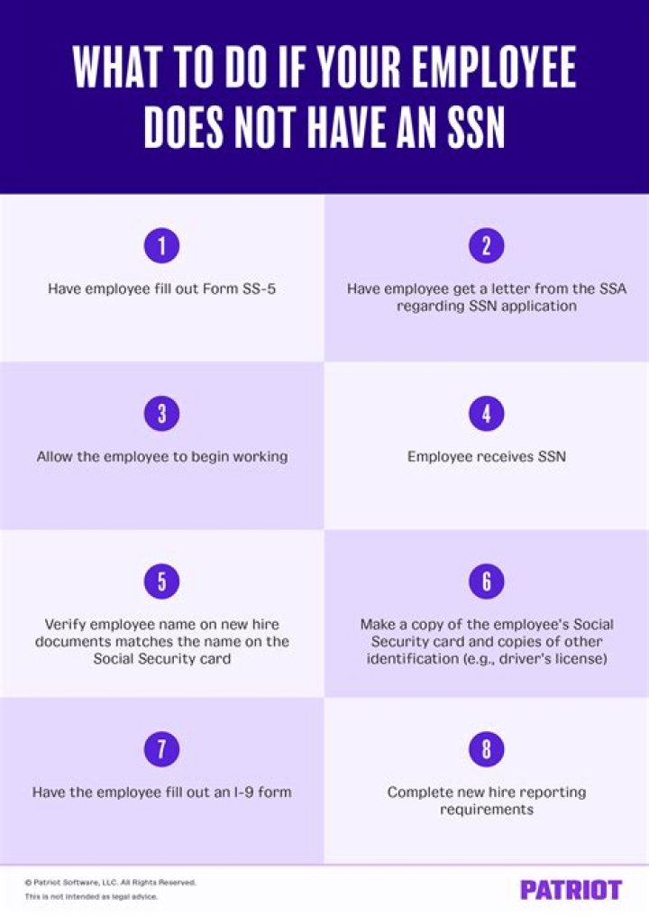 What if my employee does not have a social security number?