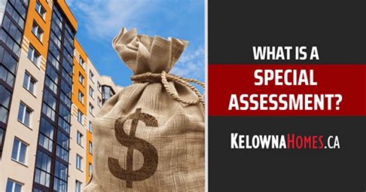 What is a special assessment in a condo?