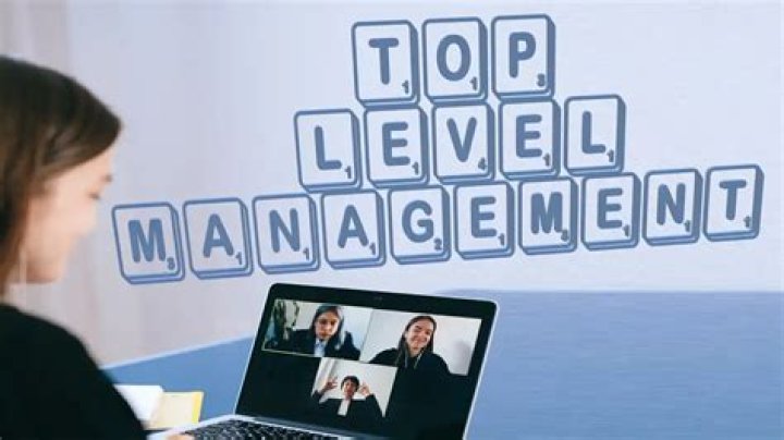 What is a top-level manager?
