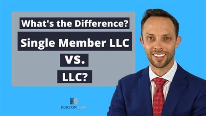 What is considered a single-member LLC?