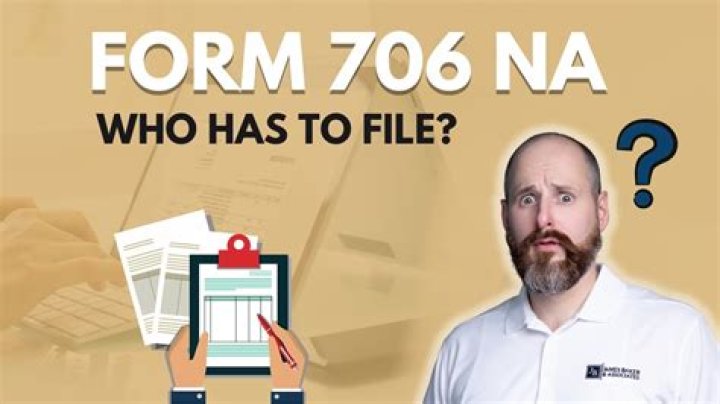 What is reported on Form 706?