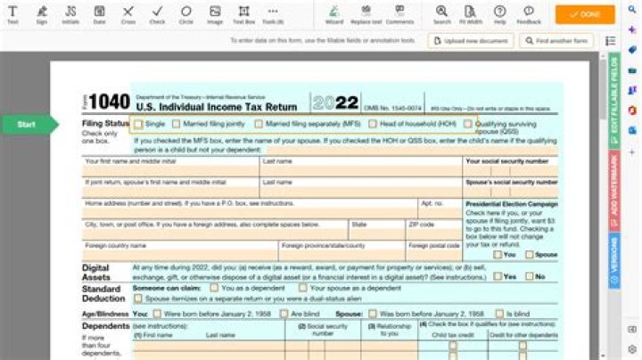 What is the tax return year?