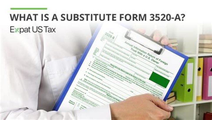 What is US tax form 3520?