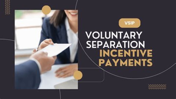What is voluntary separation incentive payment VSIP?
