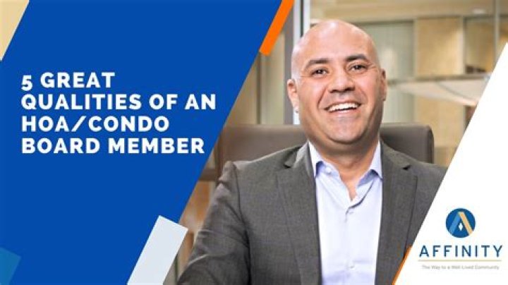 What makes a good condo board member?