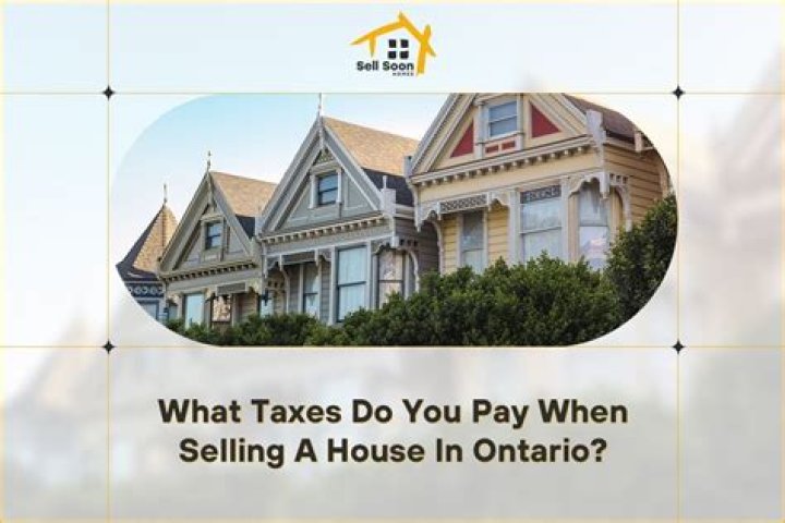 What percentage of taxes do you pay when selling a house?
