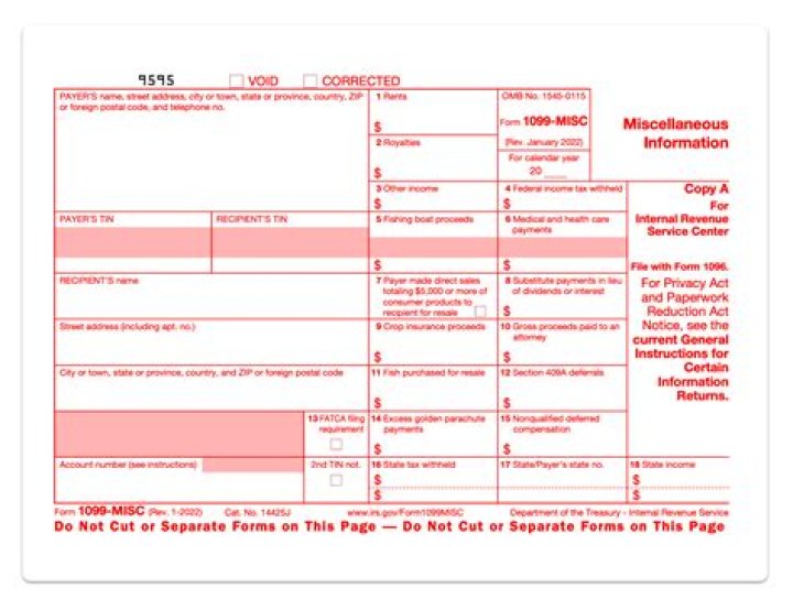 When must a real estate sale be reported on a Form 1099?