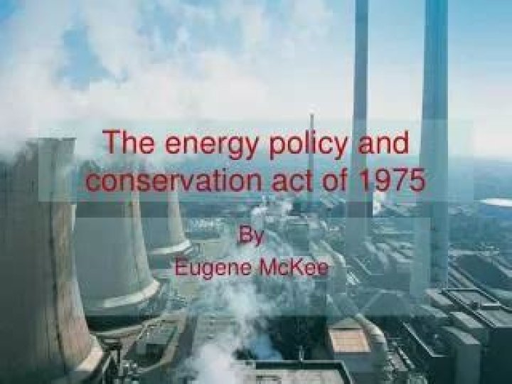 When was the Energy Policy Act passed?