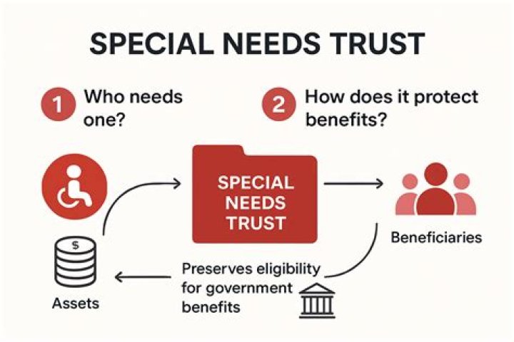 Who owns a special needs trust?