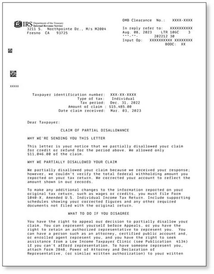 Why did I get a non filing letter from the IRS?